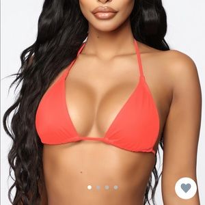 Mykonos bikini top and bottom.